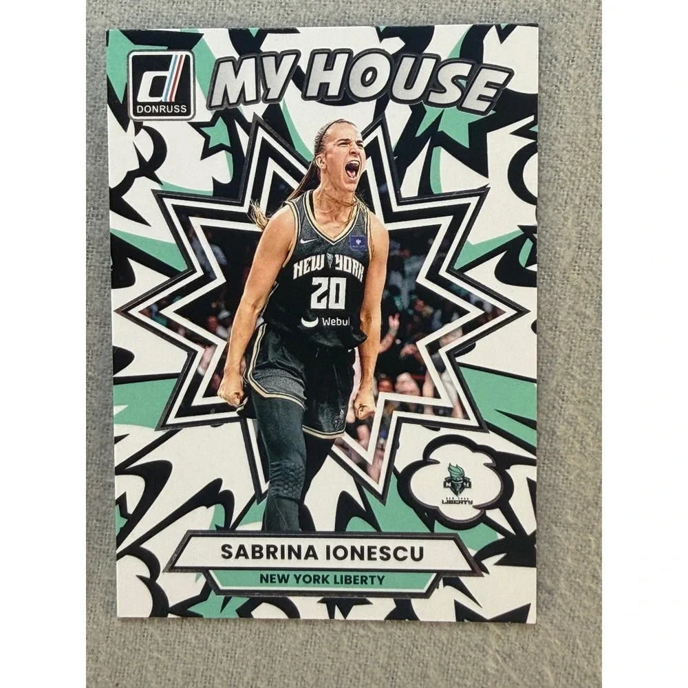 2024-25 Panini Sabrina Ionescu WNBA 6 Card Lot Prizm Donruss Monopoly Orange Ice